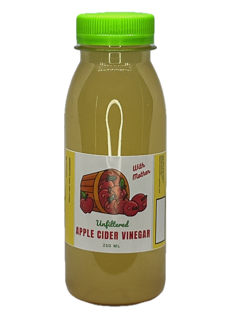 UNFILTERED APPLE CIDER VINEGAR 250ML WITH MOTHER