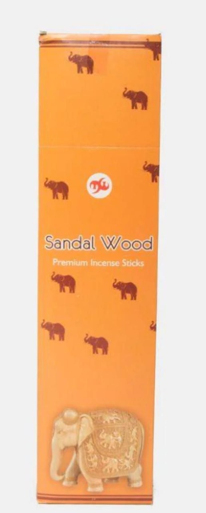 INCENSE LONG SANDALWOOD HEX BOX OF 6