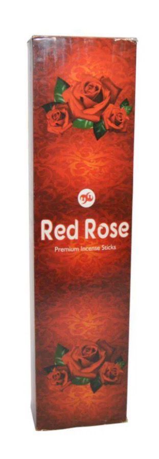 INCENSE LONG ROSE HEX BOX OF 6