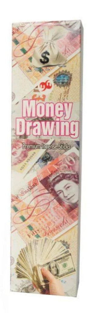 INCENSE MED MONEY DRAWING BOX OF 6