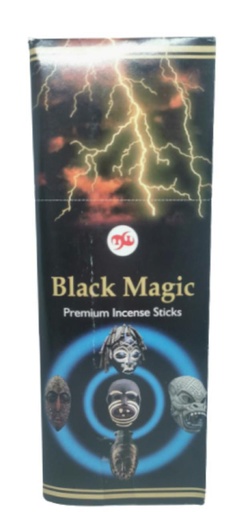 INCENSE LARGE BLACK MAGIC BOX OF 6