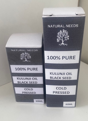 COLD PRESSED (BLACK SEED) KULUNJI OIL 60ML
