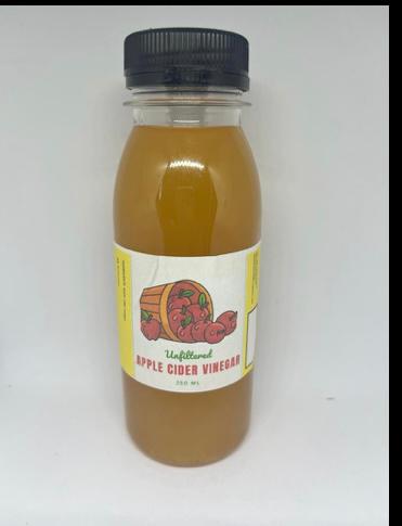 UNFILTERED APPLE CIDER VINEGAR 500ML WITH MOTHER