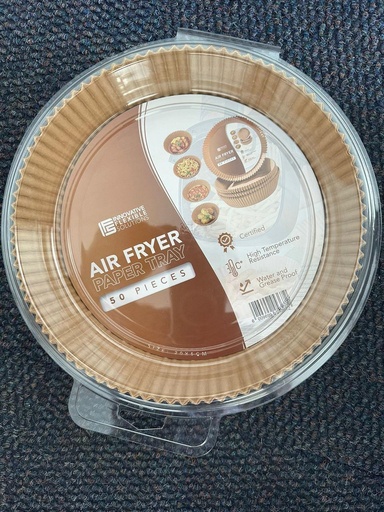AIR FRYER LINERS 20CM 50'S