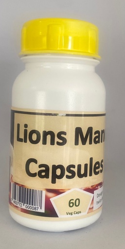 LIONSMANE CAPSULES 60'S