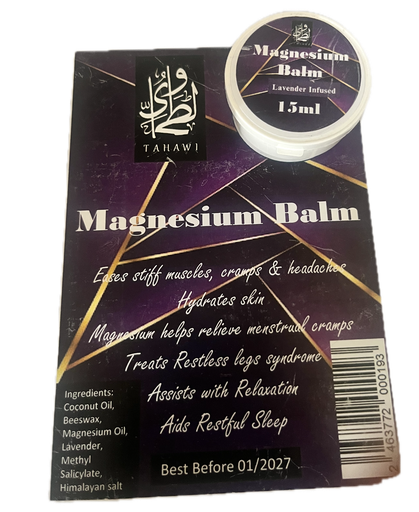 MAGNESIUM BALM 15ML LAVENDER